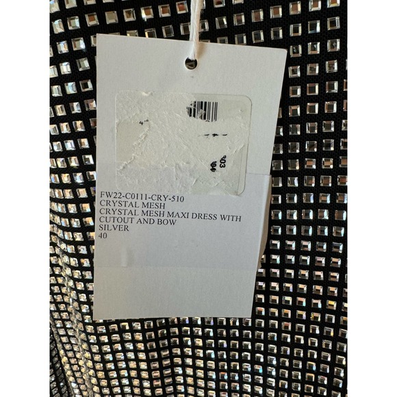 Mach & Mach Crystal Bow & Glass-Embroidered Gown. Size 40 (US 8) - Picture 13 of 13